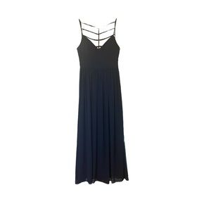 Bisou Bisou Michele Bohbot | Navy Floor Length Dress | 10